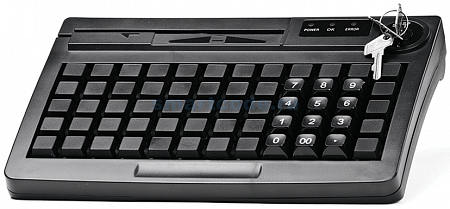 Программируемая клавиатура АТОЛ KB-60-KU (rev.2) черная c ридером магнитных карт